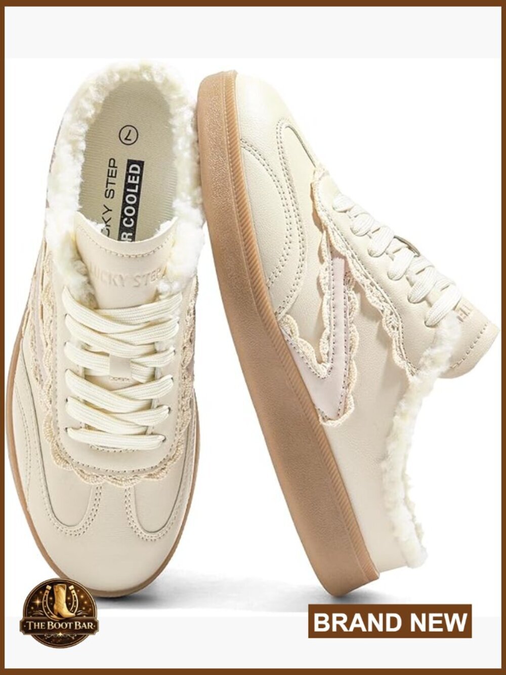 Women's Mule Fashion Sneakers Slip On Backless Walking Shoes Winter Comfortable